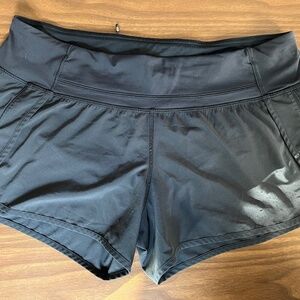 Lululemon Speed Up Shorts Size 10 Black